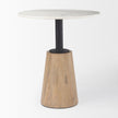 Mercana Maxwell Round Accent Pedestal Bistro Table