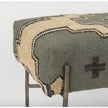 Mercana Avery Upholstered Seat With Metal Base Accent Bench