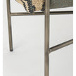 Mercana Avery Upholstered Seat With Metal Base Accent Bench