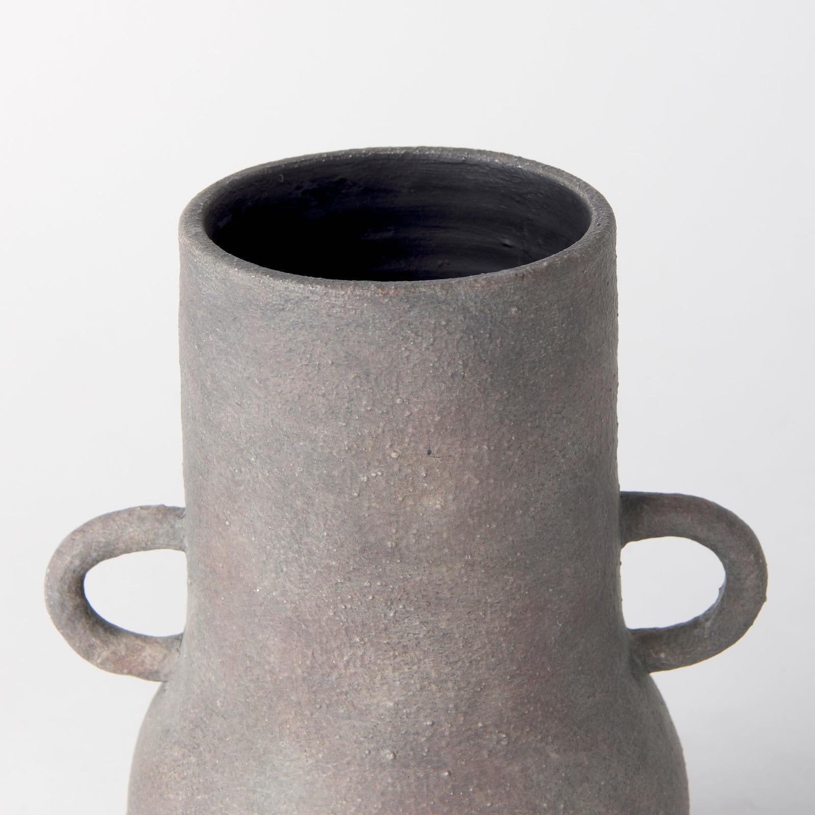 Mercana Armani Brown-Gray Double Ear Vase