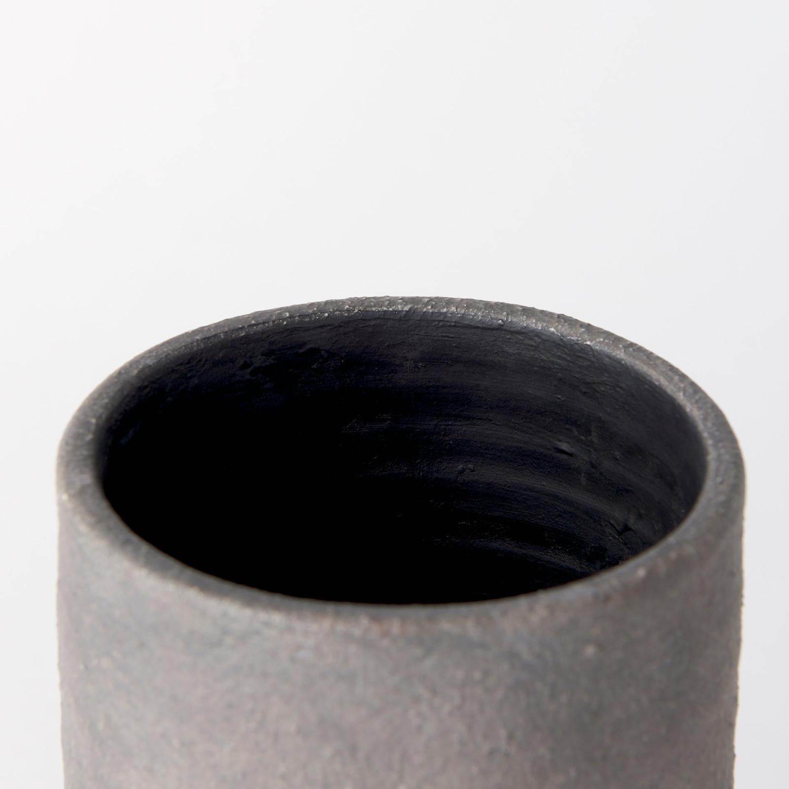 Mercana Armani Brown-Gray Double Ear Vase