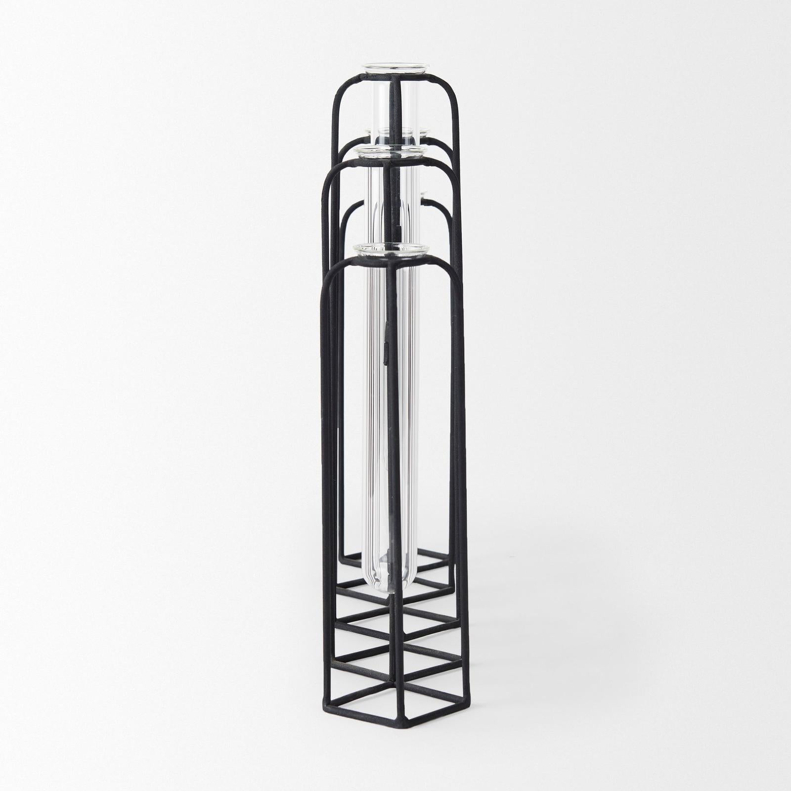 Mercana Mila Metal and Glass Decorative Accent Clearance