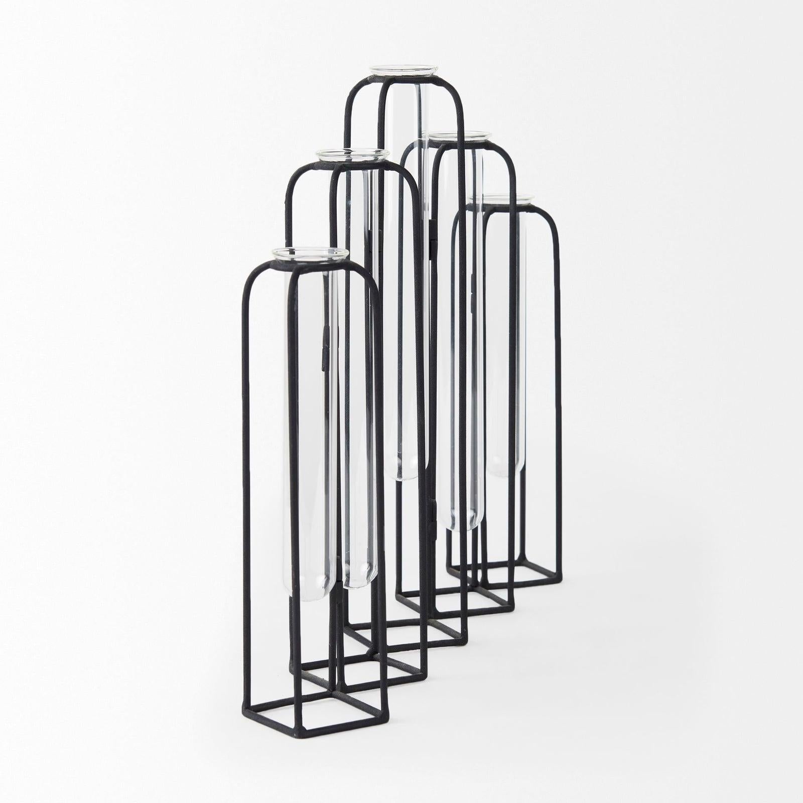 Mercana Mila Metal and Glass Decorative Accent Clearance