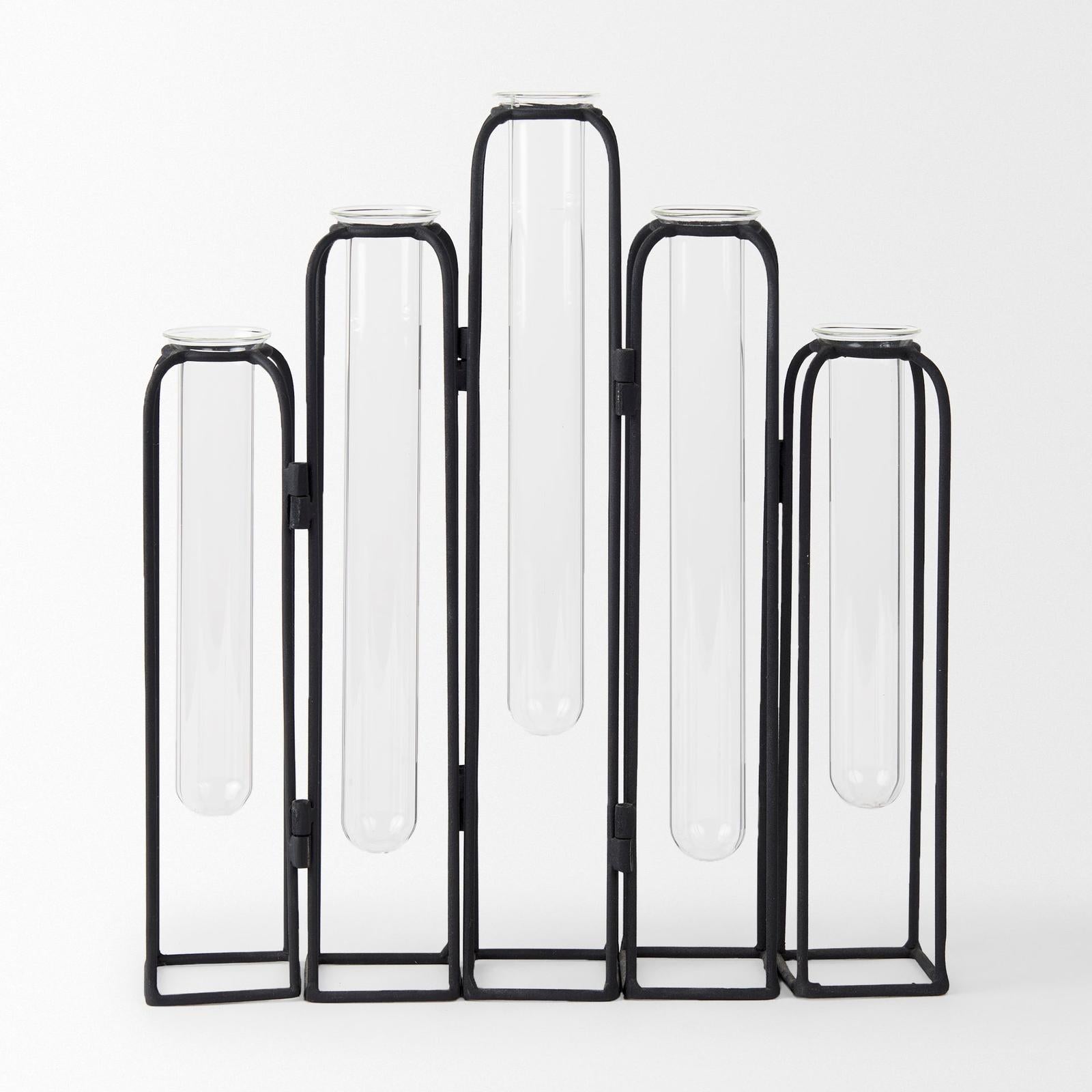 Mercana Mila Metal and Glass Decorative Accent Clearance