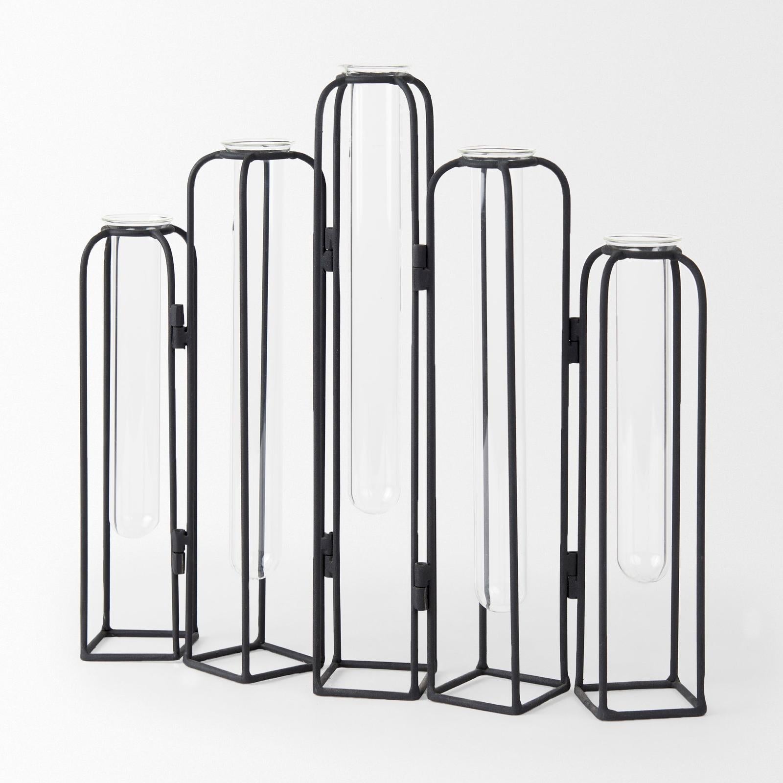 Mercana Mila Metal and Glass Decorative Accent Clearance