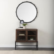 Mercana Arelius Glass Doors Accent Cabinet