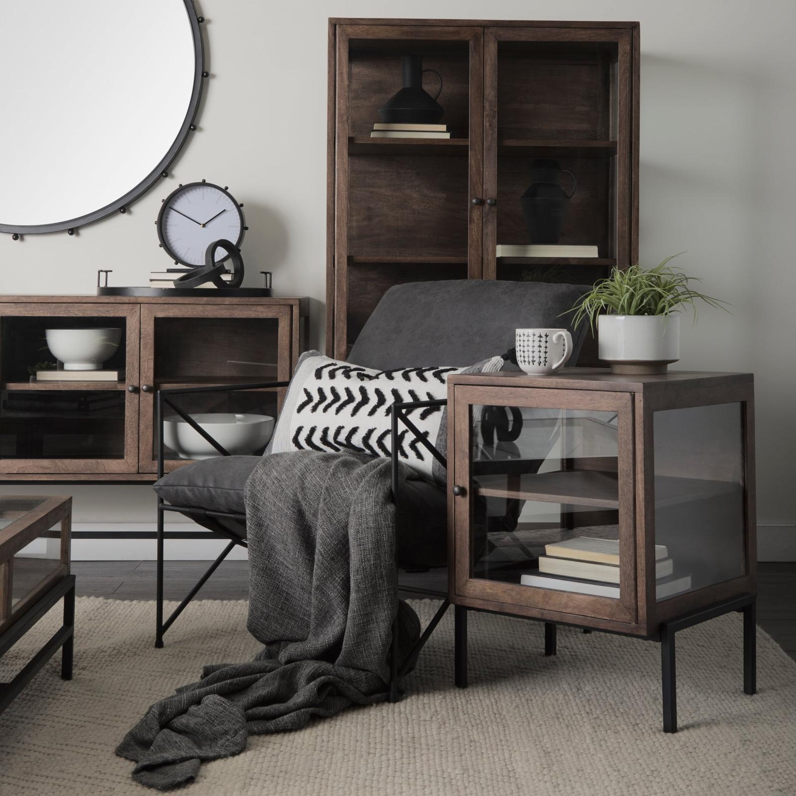 Mercana Arelius Wood End/Side Table