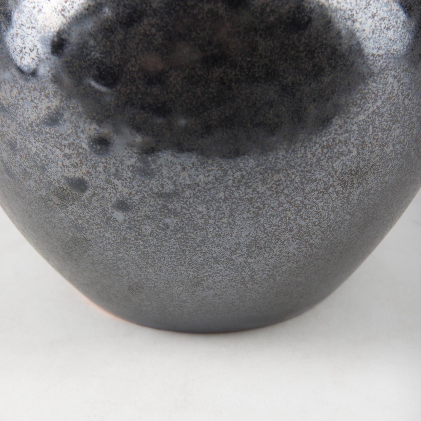 Mercana Kora Dark Metallic Double Ear Vase