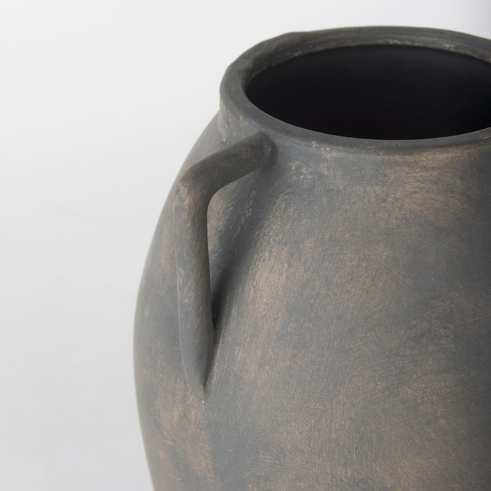 Mercana Kilian Brown-Gray Double Ear Vase