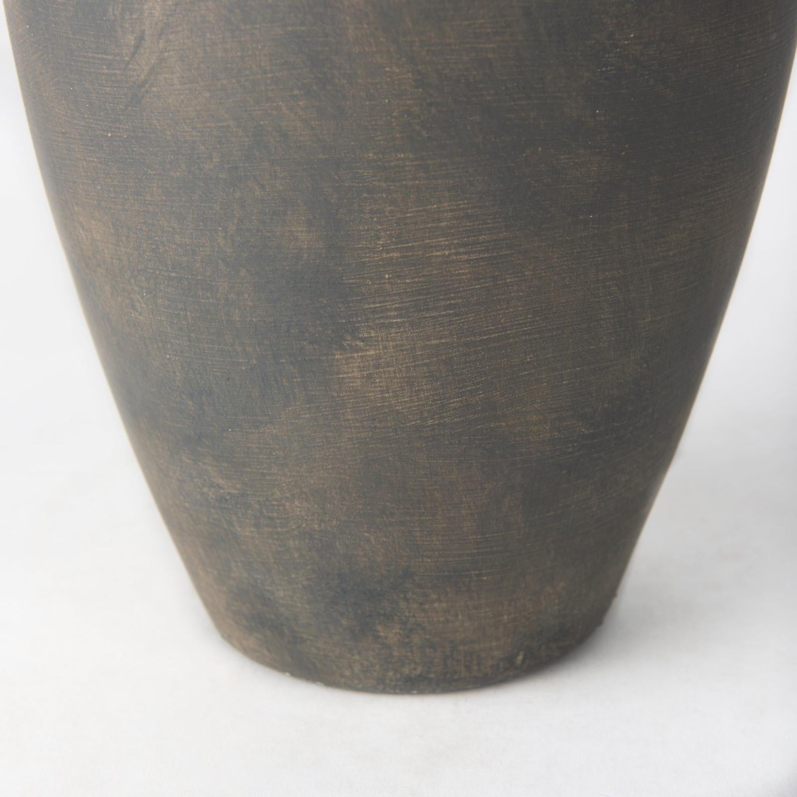 Mercana Kilian Brown-Gray Double Ear Vase