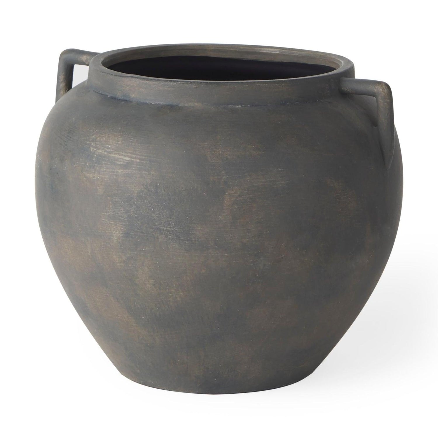 Mercana Kilian Brown-Gray Double Ear Vase