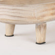 Mercana Carver White Washed Wood Trays- Set of 2