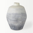 Mercana Blume Off-White w/ Gray Textured Vase