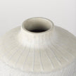 Mercana Blume Off-White w/ Gray Textured Vase
