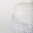 Mercana Blume Off-White w/ Gray Textured Vase