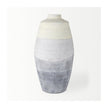 Mercana Blume Off-White w/ Gray Textured Vase