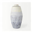 Mercana Blume Off-White w/ Gray Textured Vase