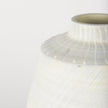 Mercana Blume Off-White w/ Gray Textured Vase