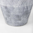 Mercana Blume Off-White w/ Gray Textured Vase