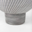 Mercana Blume Off-White w/ Gray Textured Vase