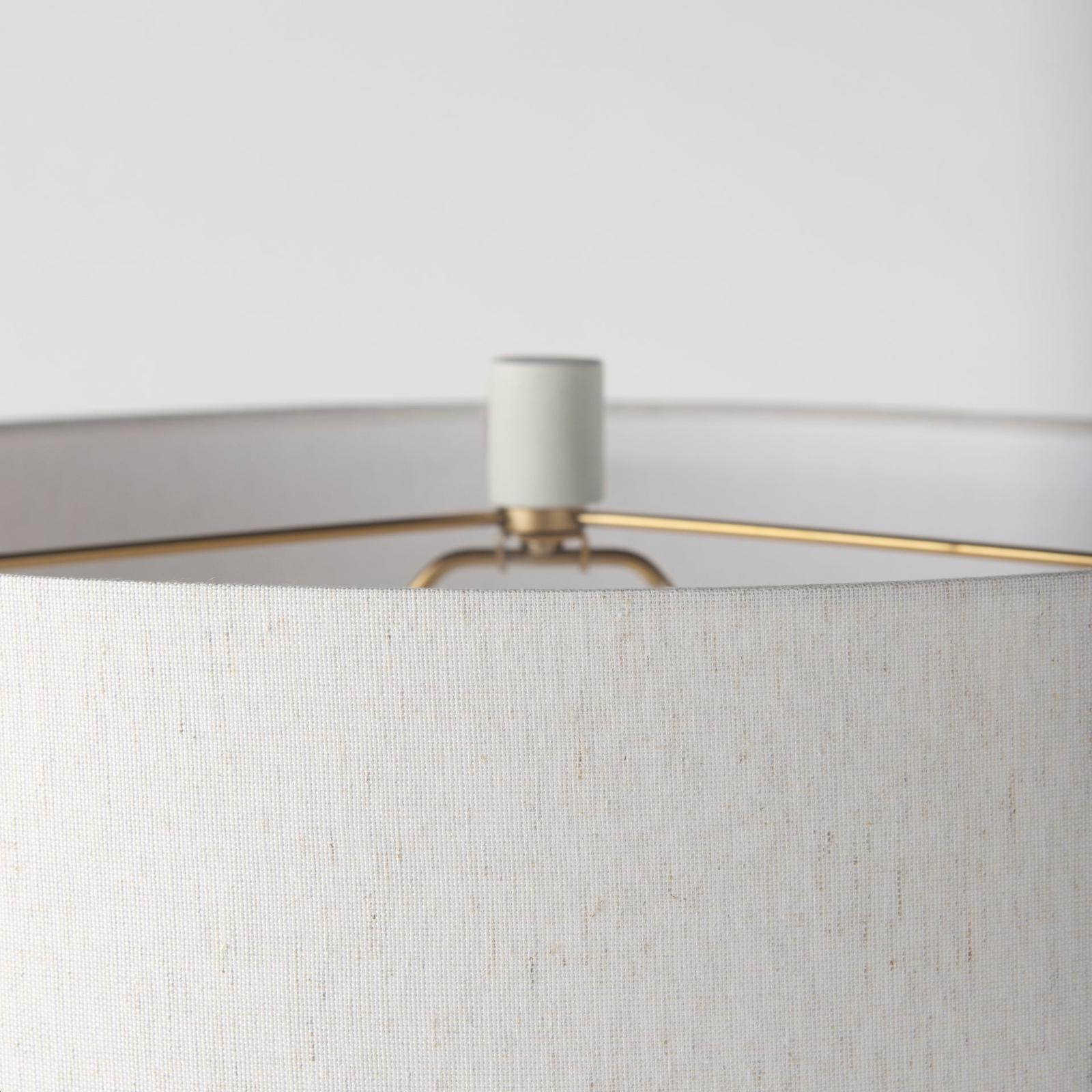 Mercana Javier Base W/Cream Shade Table Lamp