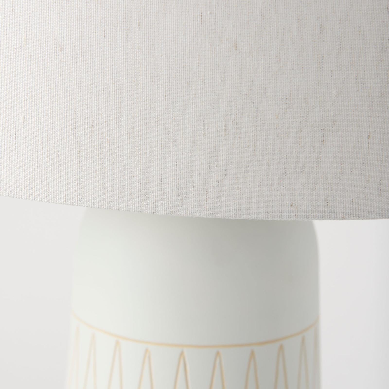 Mercana Javier Base W/Cream Shade Table Lamp