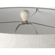 Mercana Cato Cream Base W/White Shade Table Lamp Clearance