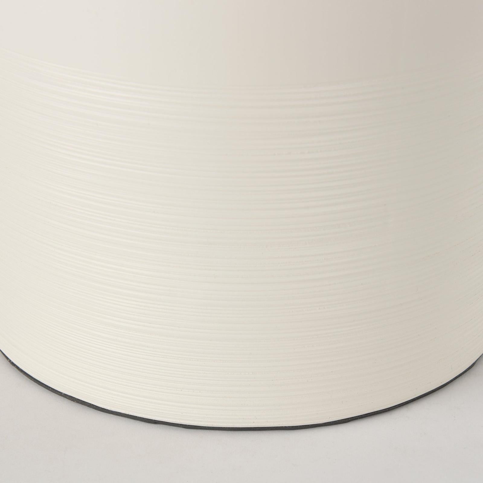Mercana Cato Cream Base W/White Shade Table Lamp Clearance