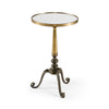 Jonathan Charles Anitque Brass End Table ( 500062-ABF )