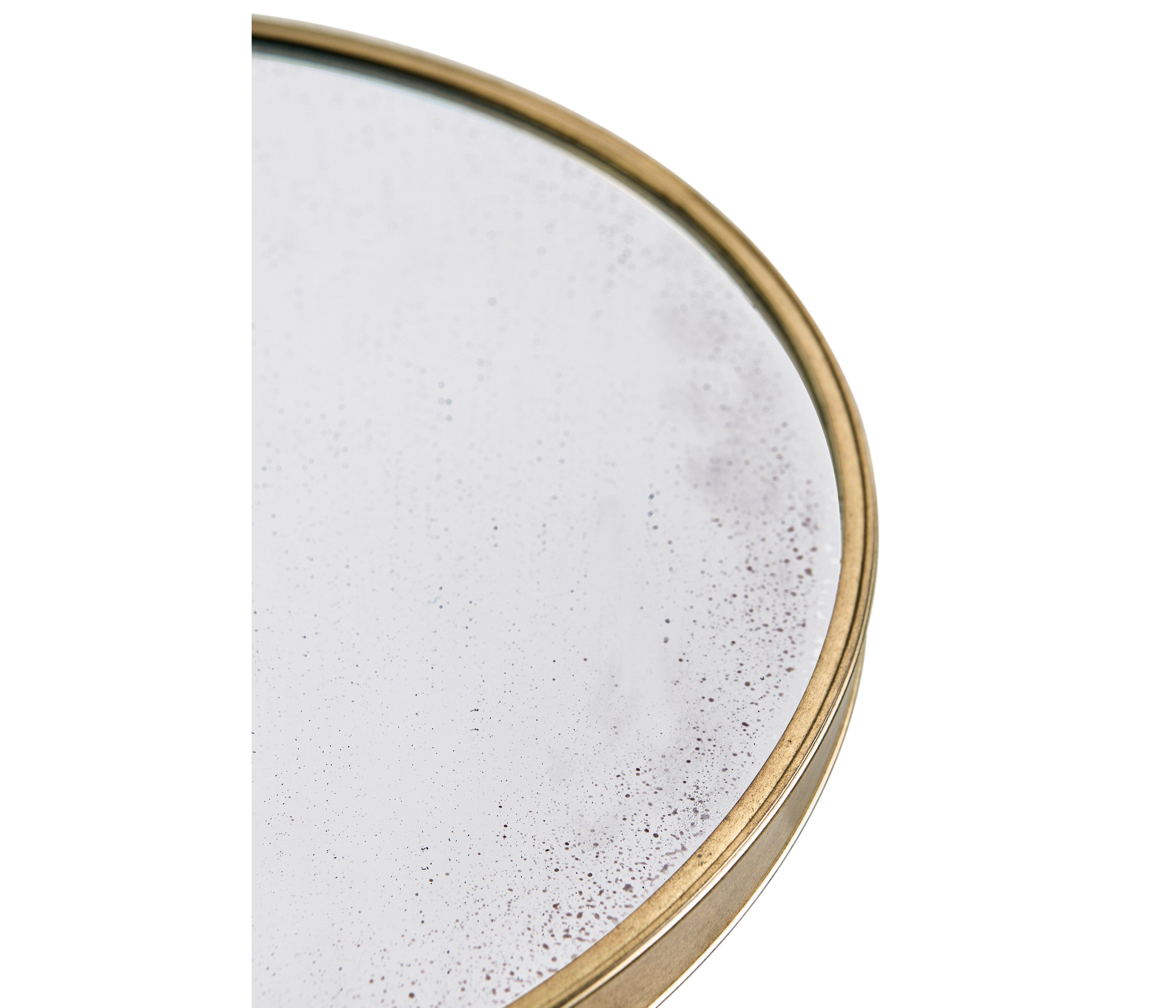 Jonathan Charles Anitque Brass End Table ( 500062-ABF )