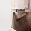 Mercana Esagono Octagonal Reclaimed Wood End/Side Table w/ Storage Clearance