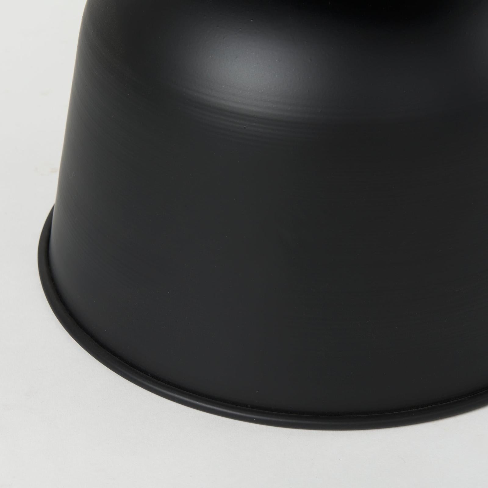 Mercana Talulla Matte Black Metal Accent Table