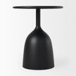Mercana Talulla Matte Black Metal Accent Table