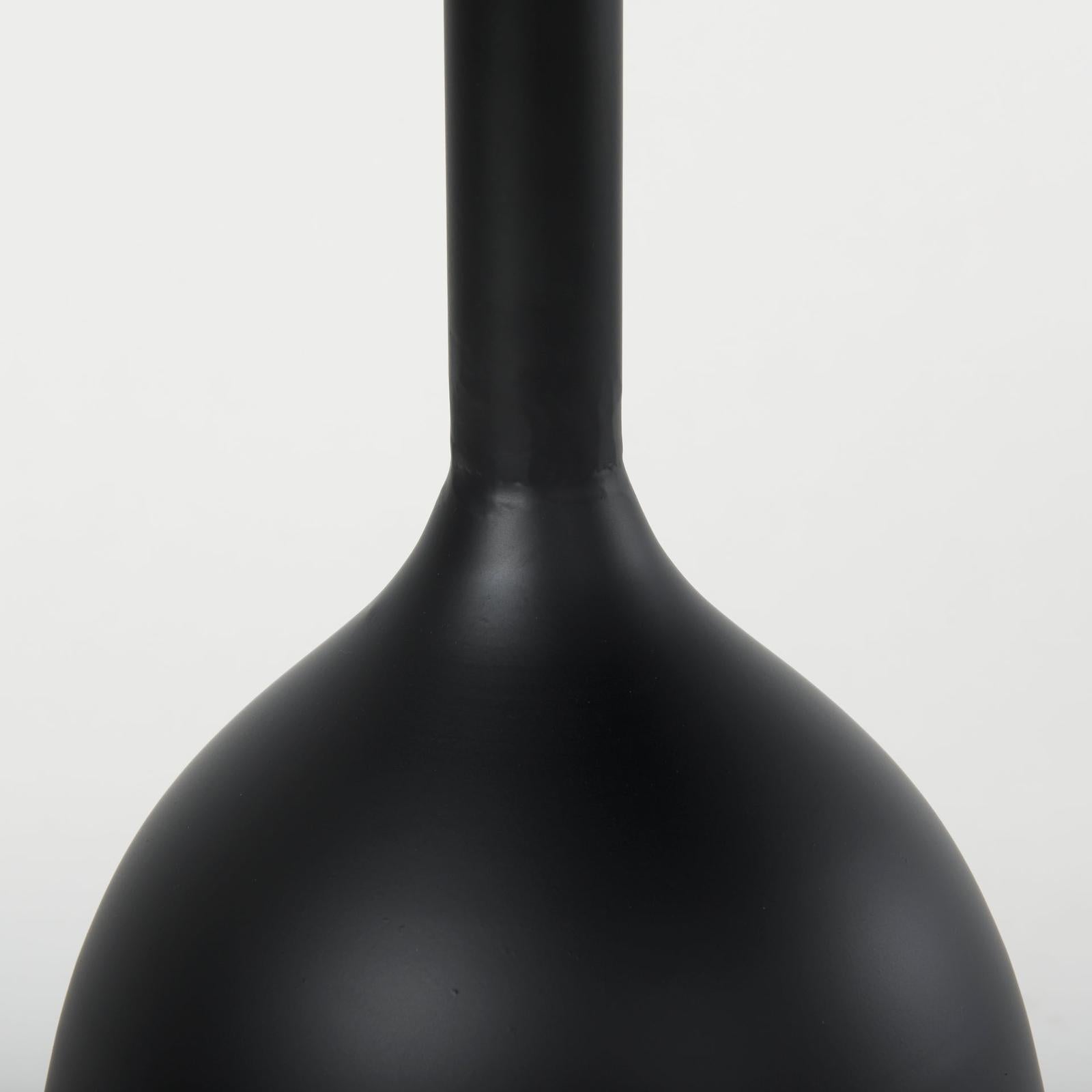 Mercana Talulla Matte Black Metal Accent Table