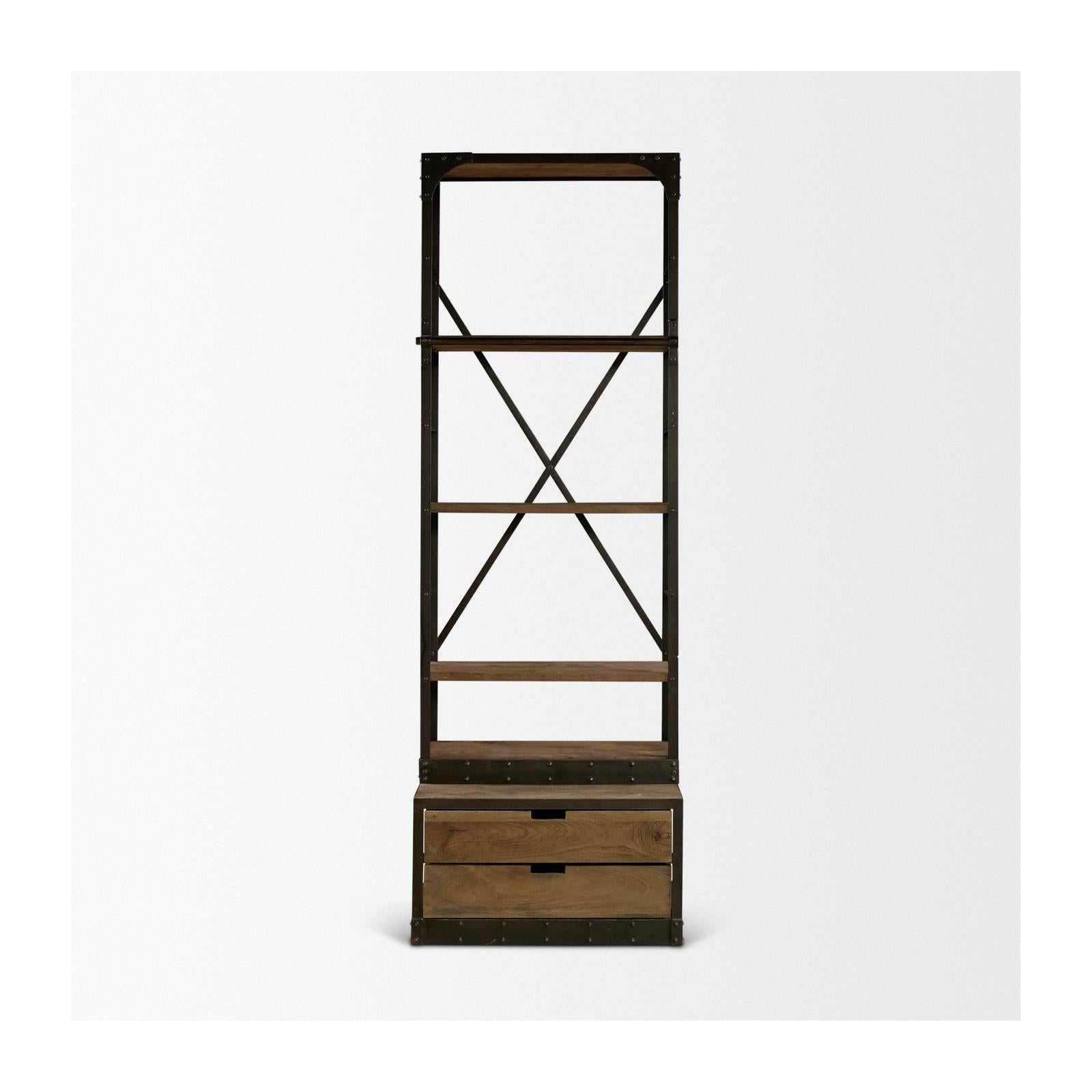 Mercana Brodie Four Shelf Shelving Unit