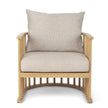 Mercana Kopari Wood Accent Chair Clearance