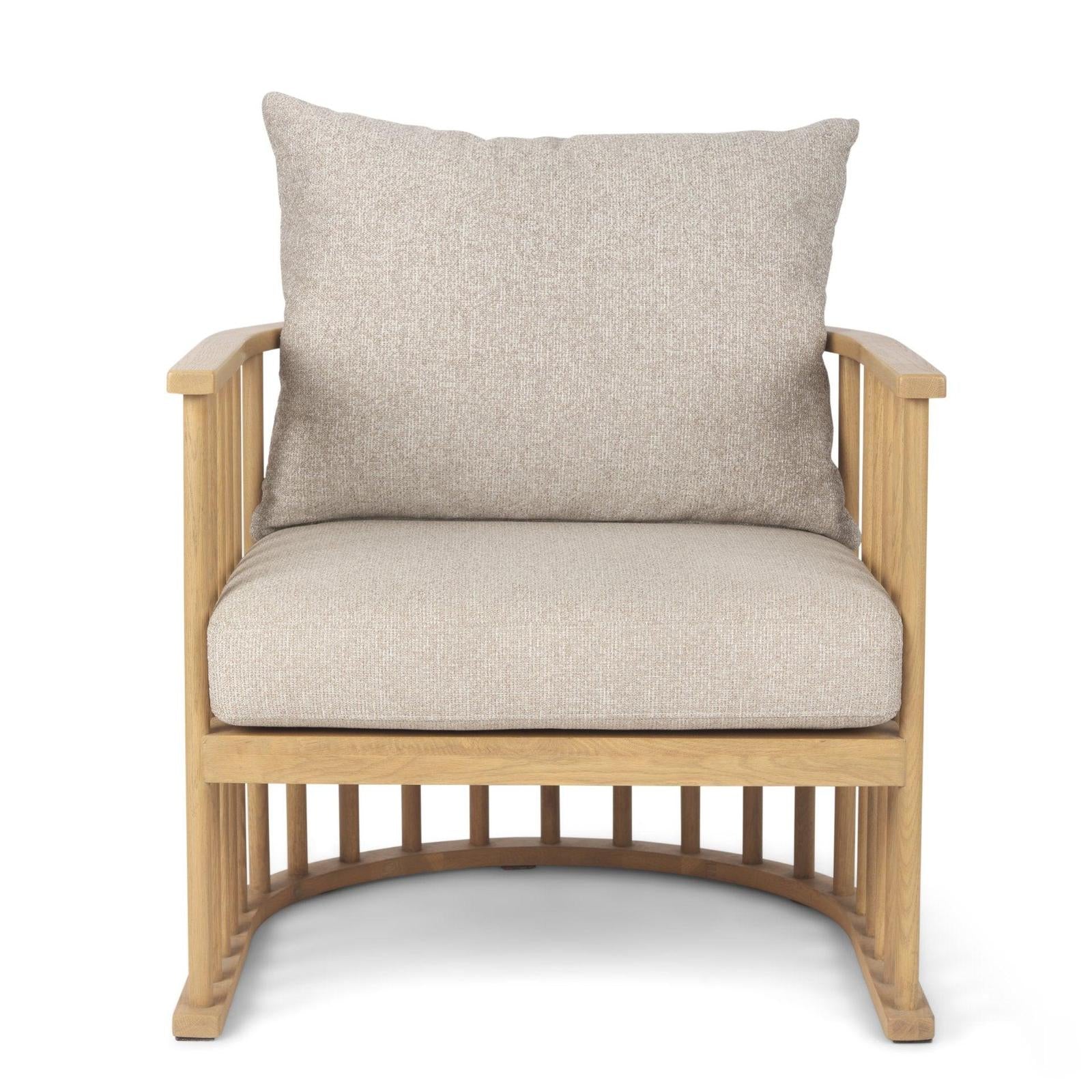 Mercana Kopari Wood Accent Chair Clearance