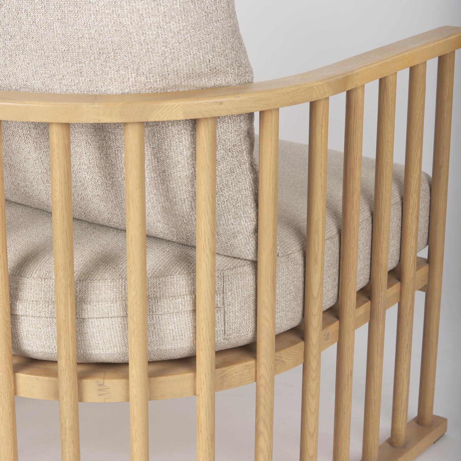 Mercana Kopari Wood Accent Chair Clearance