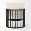 Mercana Kopari Wood Accent Chair Clearance