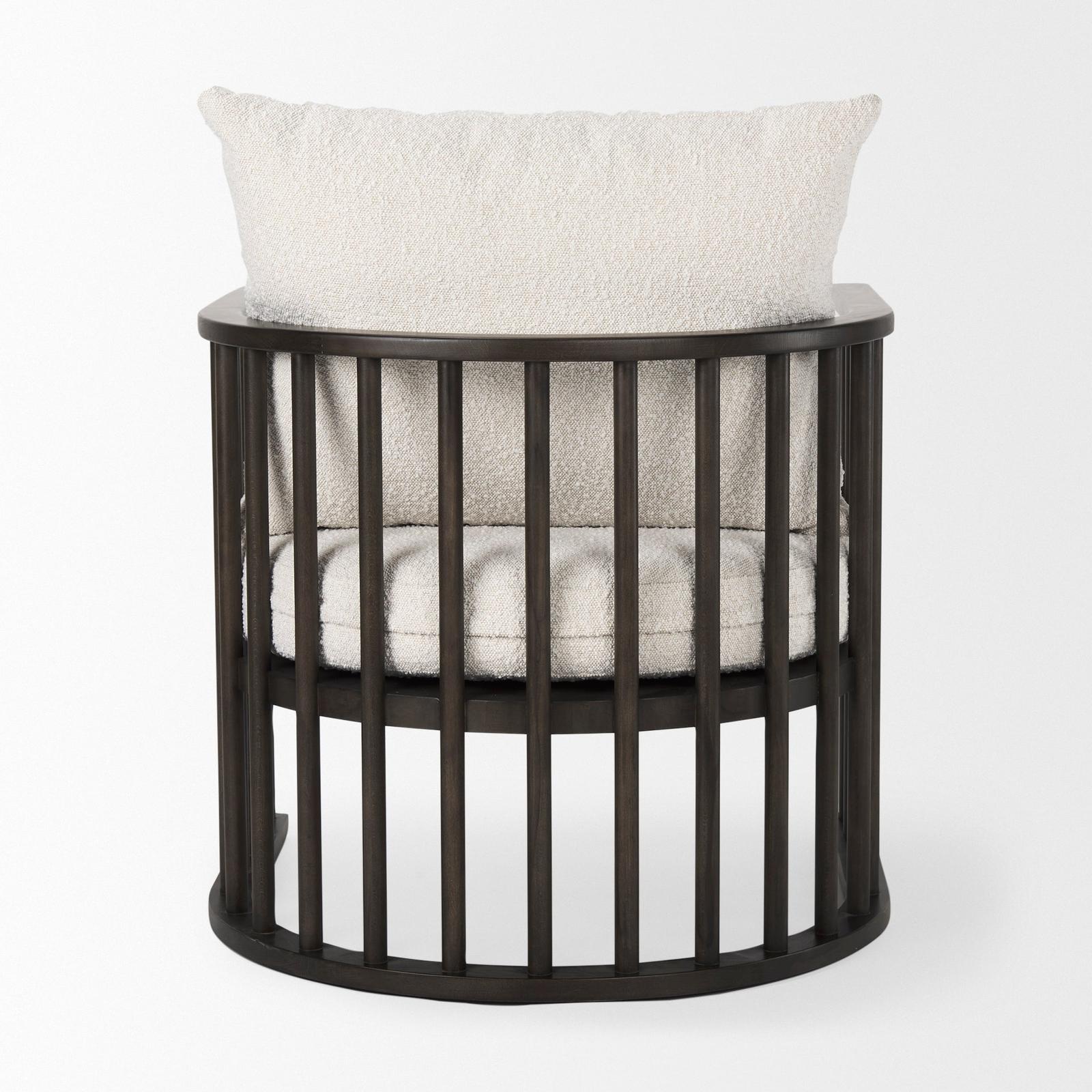 Mercana Kopari Wood Accent Chair Clearance