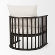 Mercana Kopari Wood Accent Chair Clearance