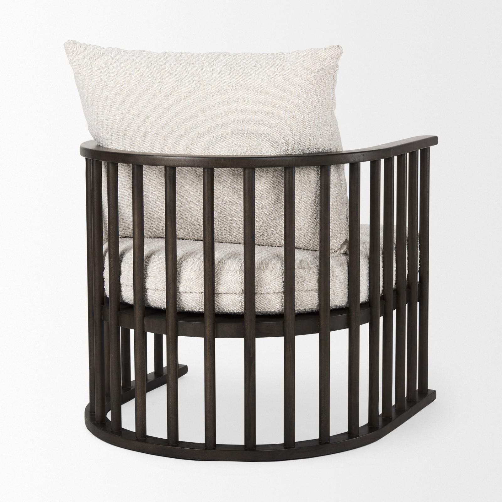 Mercana Kopari Wood Accent Chair Clearance