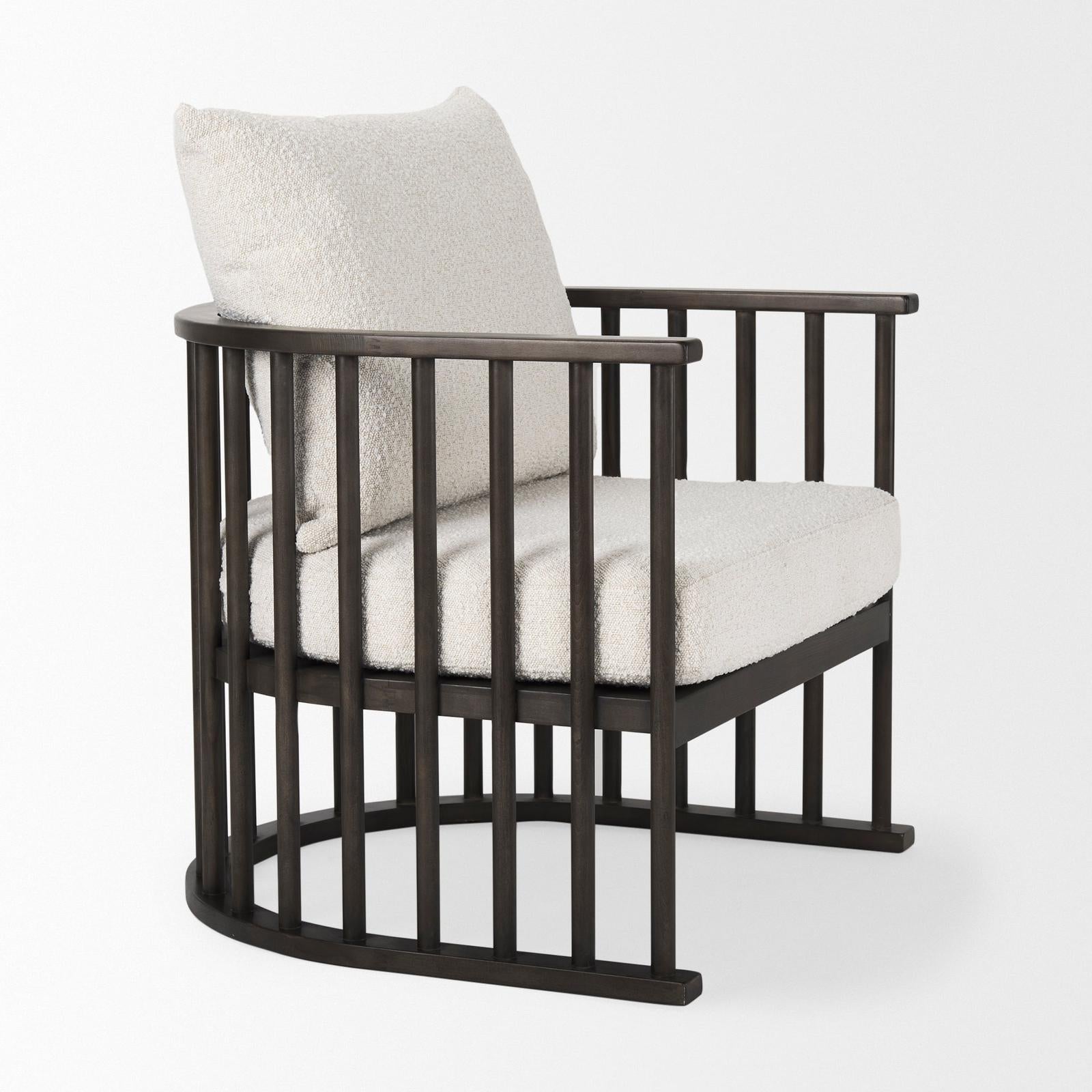 Mercana Kopari Wood Accent Chair Clearance
