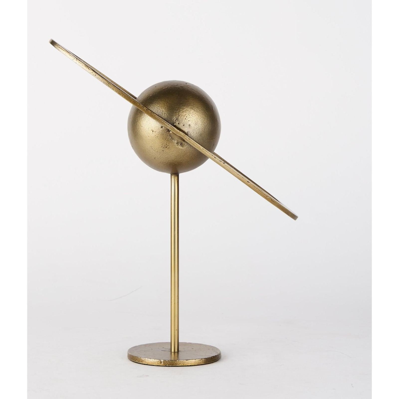 Mercana Atlas Gold Metal Solar System Ornament