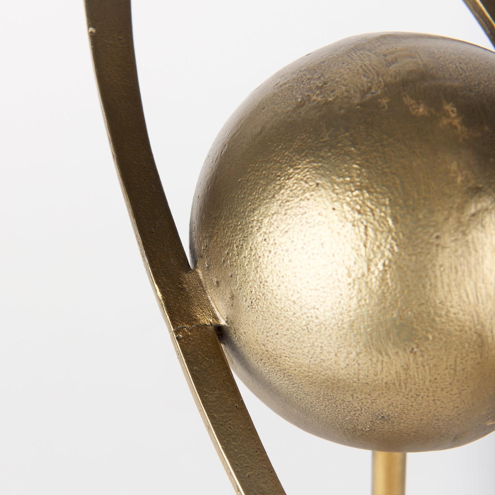 Mercana Atlas Gold Metal Solar System Ornament