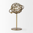 Mercana Atlas Gold Metal Solar System Ornament