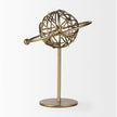Mercana Atlas Gold Metal Solar System Ornament