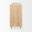 Mercana Tucker Wood w/ Carved Arch Pattern 4 Door Sideboard