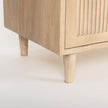 Mercana Tucker Wood w/ Carved Arch Pattern 4 Door Sideboard