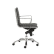 Euro Style Dirk Low Back Office Chair in Leatherette